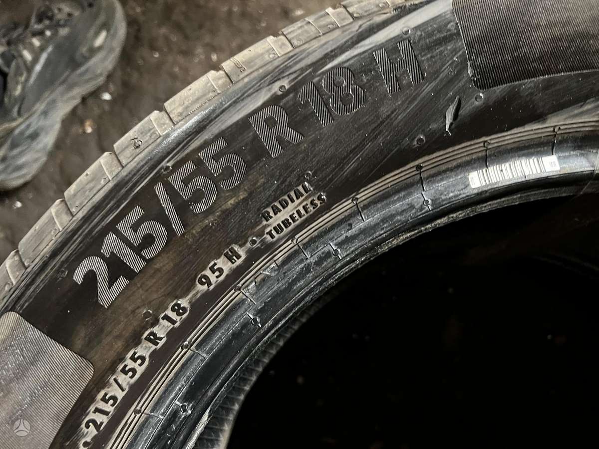 Continental, летние 215/55 R18
