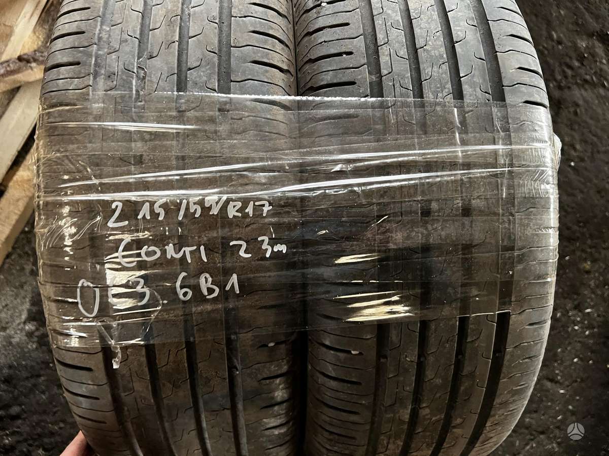 Continental, summer 215/55 R17