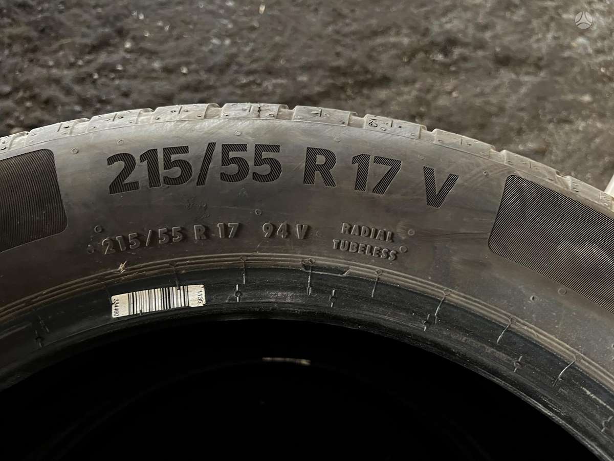 Continental, summer 215/55 R17