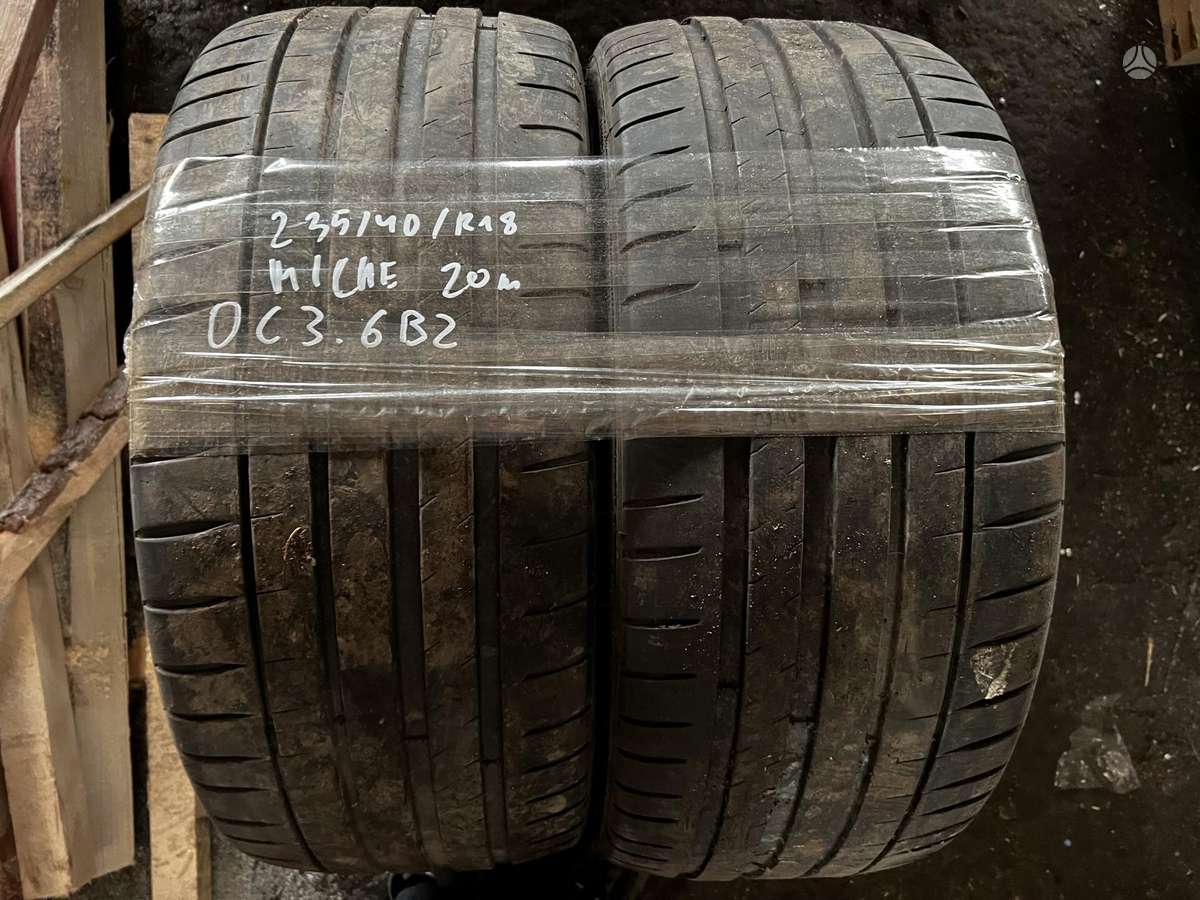 Michelin, летние 235/40 R18
