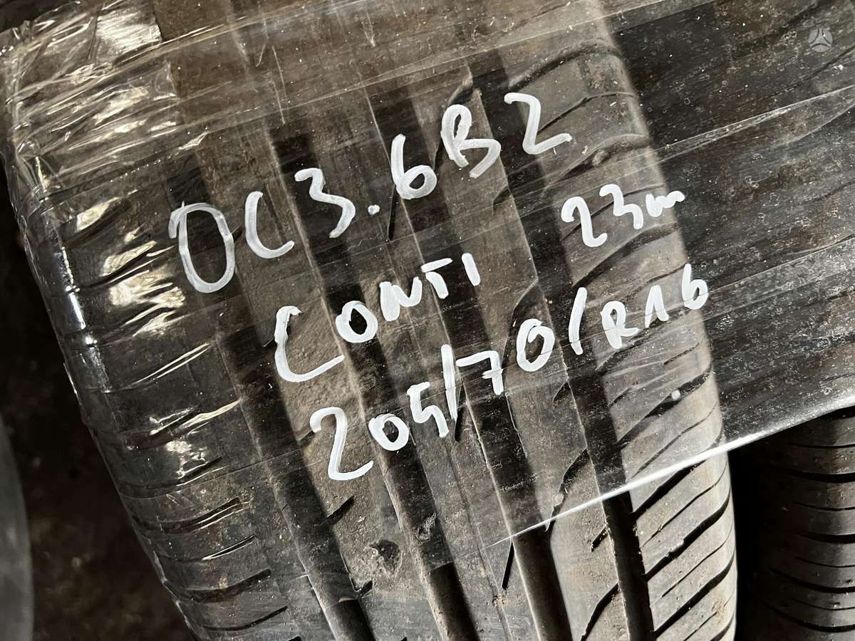 Continental, summer 205/70 R17