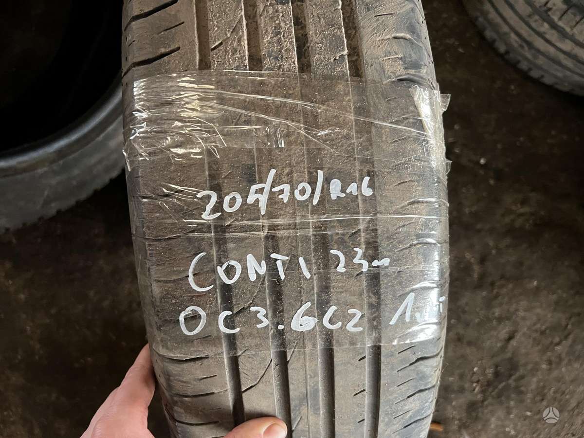 Continental, vasarinės 205/70 R16