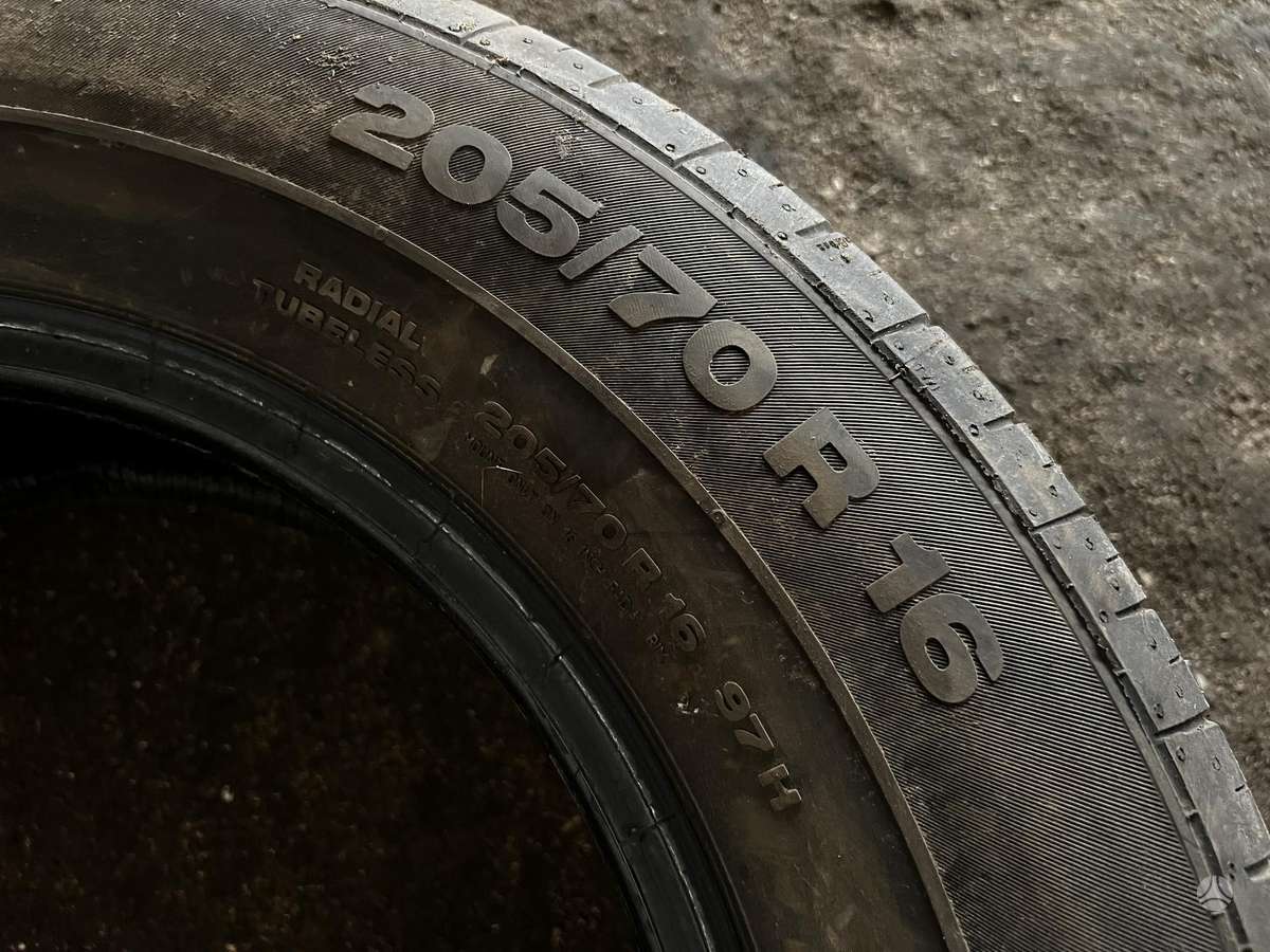 Continental, vasarinės 205/70 R16