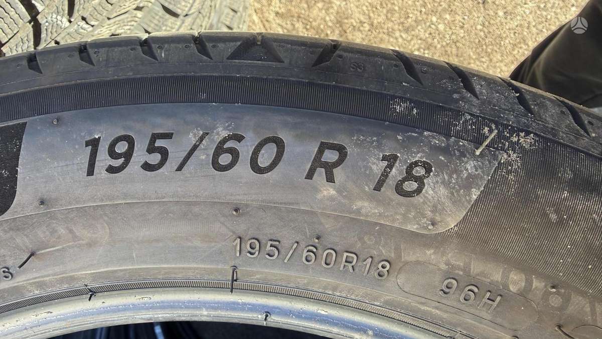 Michelin E Primacy, vasarinės 195/60 R18