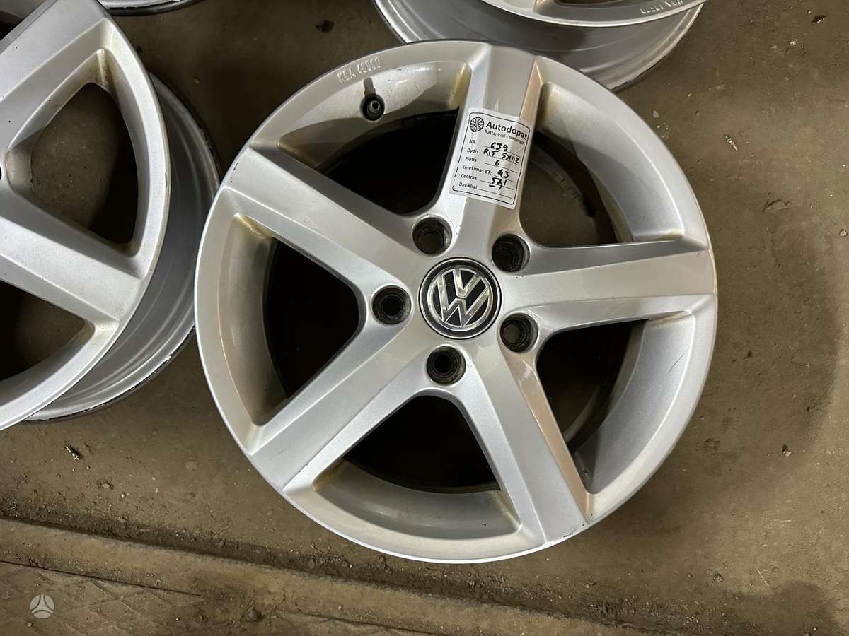 Volkswagen, легкосплавные , R15