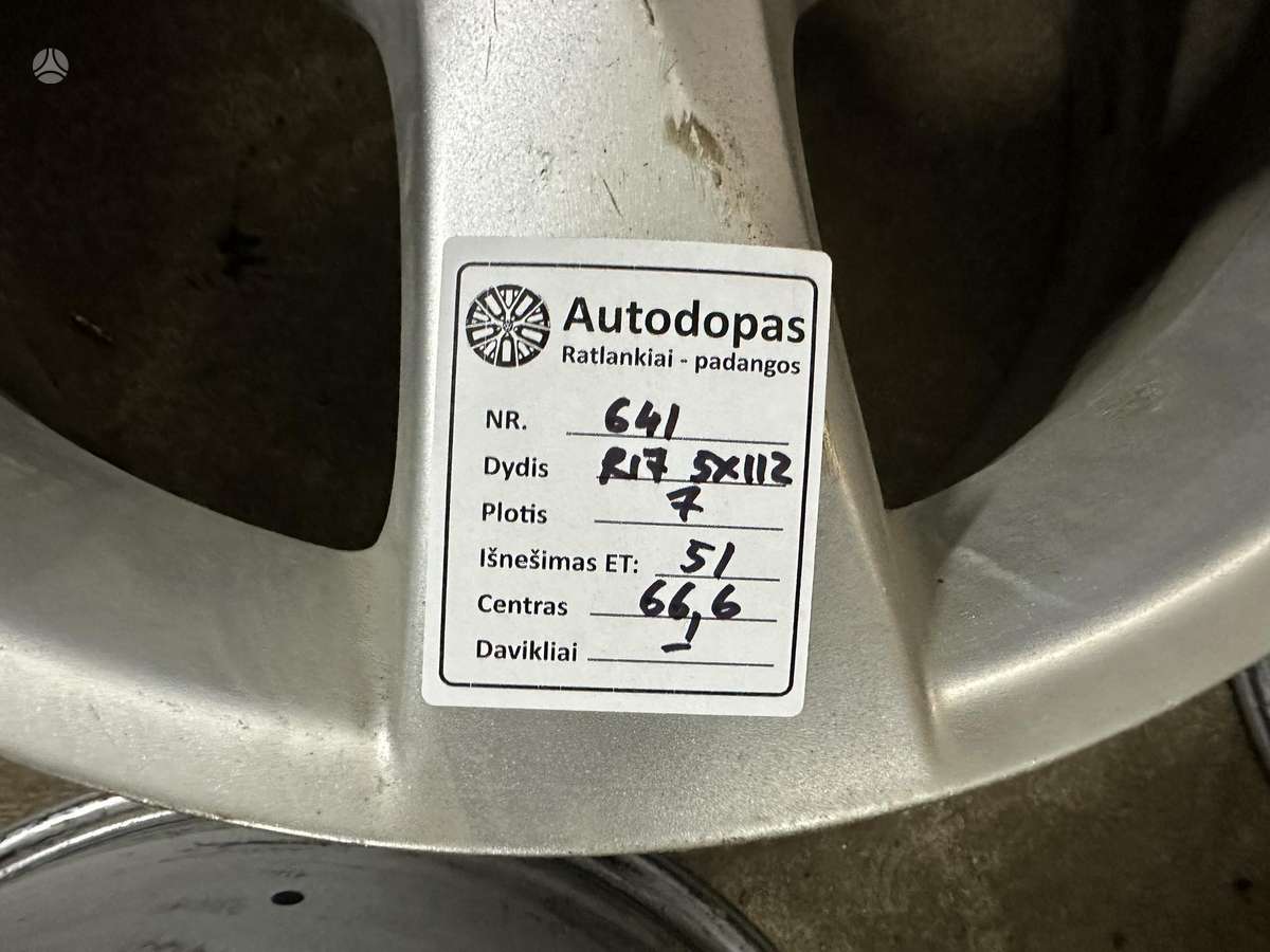 Mercedes-Benz, light alloy, R17