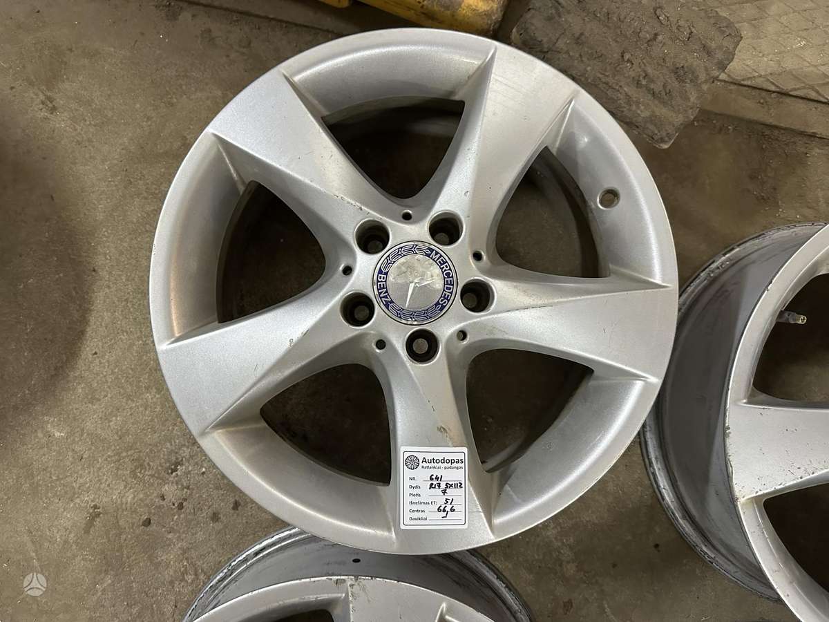Mercedes-Benz, light alloy, R17