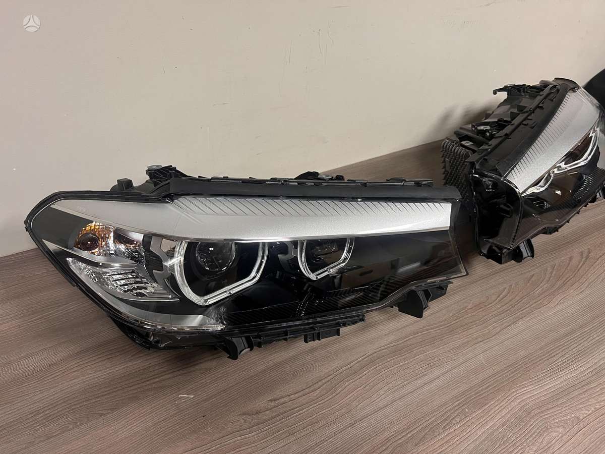 BMW 5 serija žibintai
