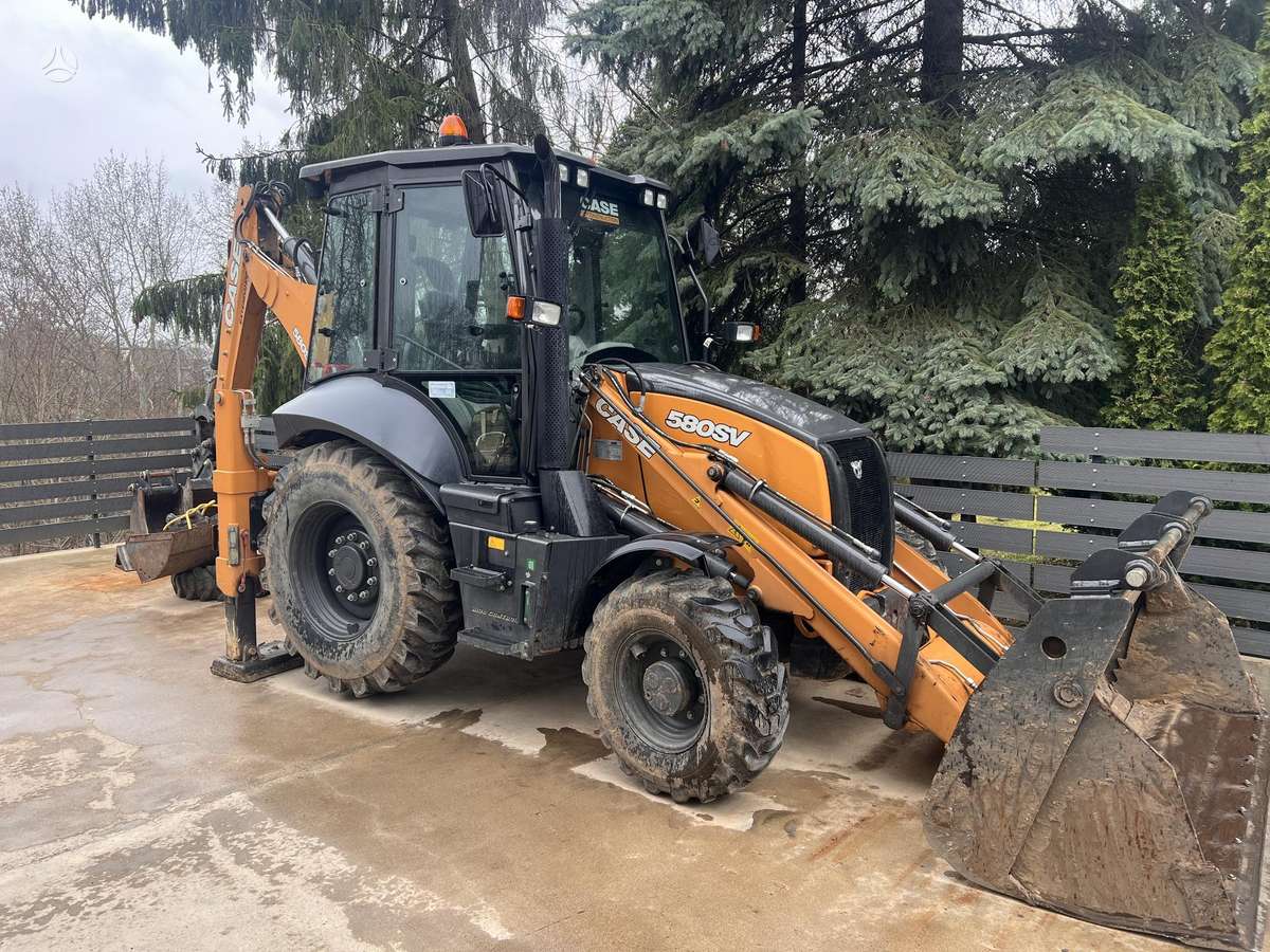 Case 580SV, excavator loader