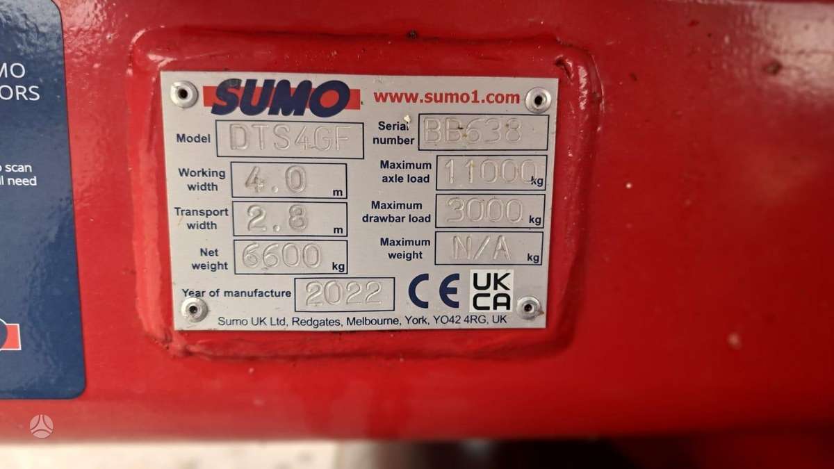SUMO DTS4, seeders, planters