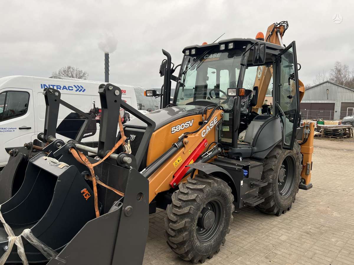 Case 580SV, excavator loader