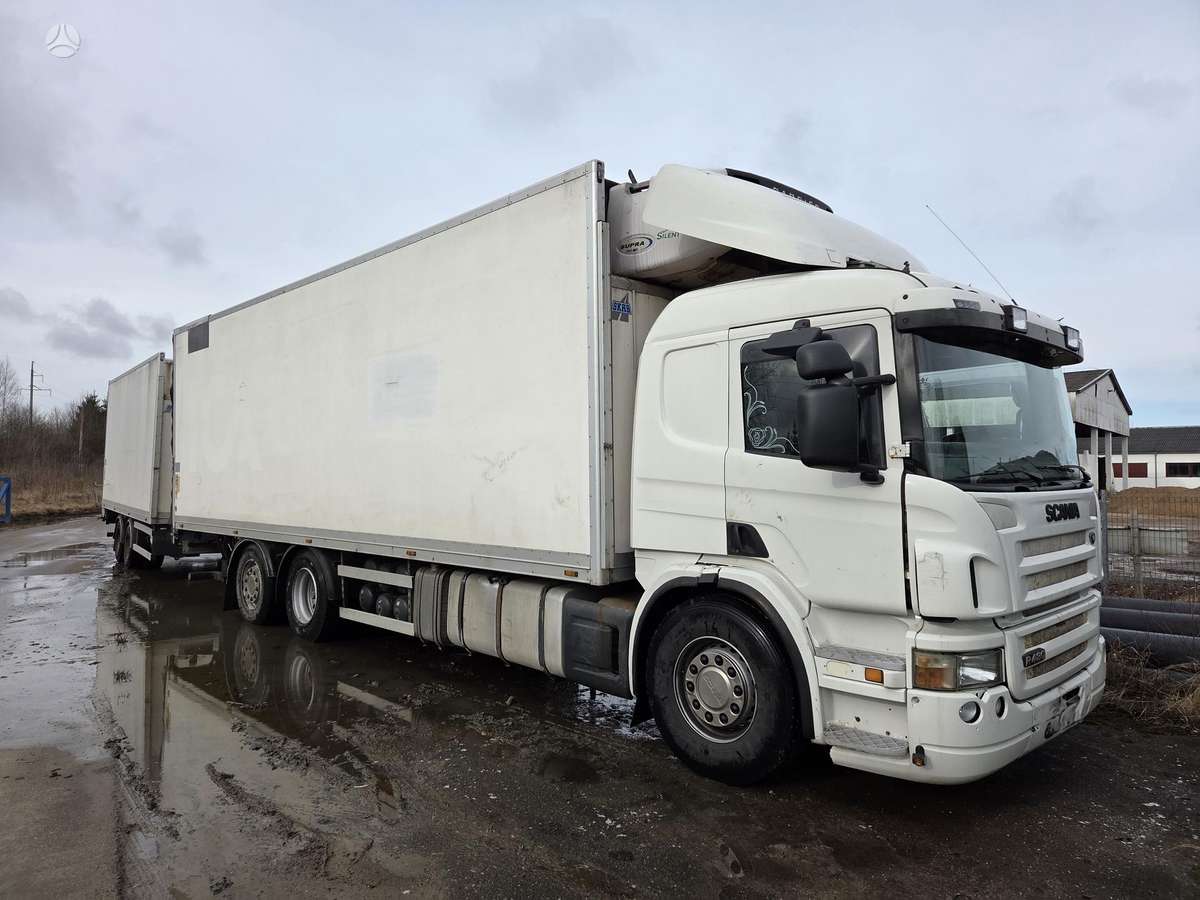 Scania P420LB, грузовики