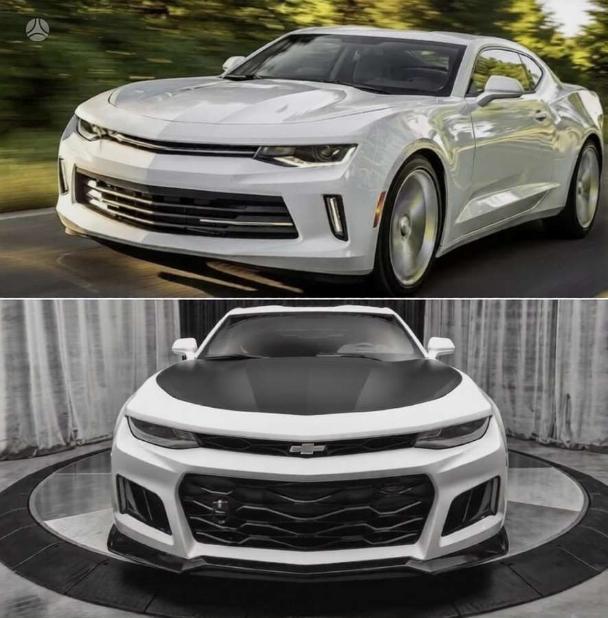 Chevrolet Camaro bumpers, front grill