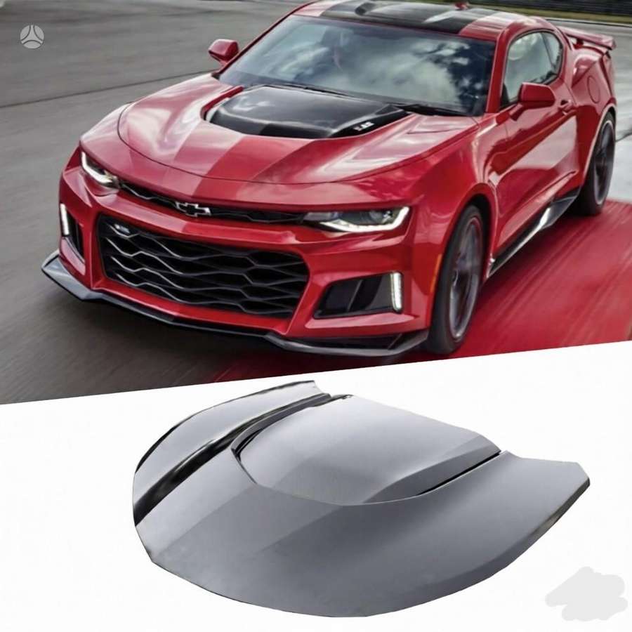Chevrolet Camaro hood (front, rear)