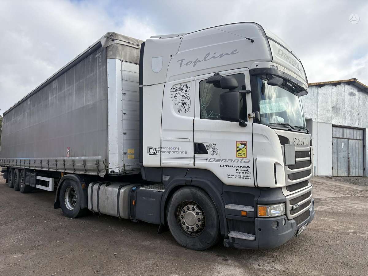 Scania R440, double sleeper