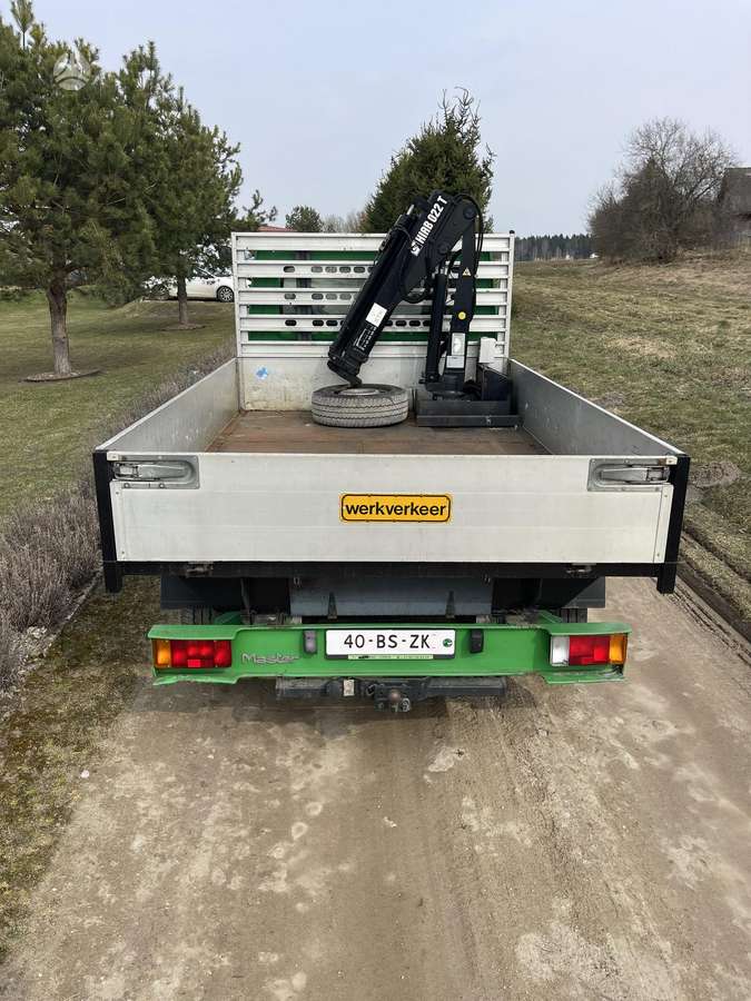 Renault Master, 2.5 l., Пикап