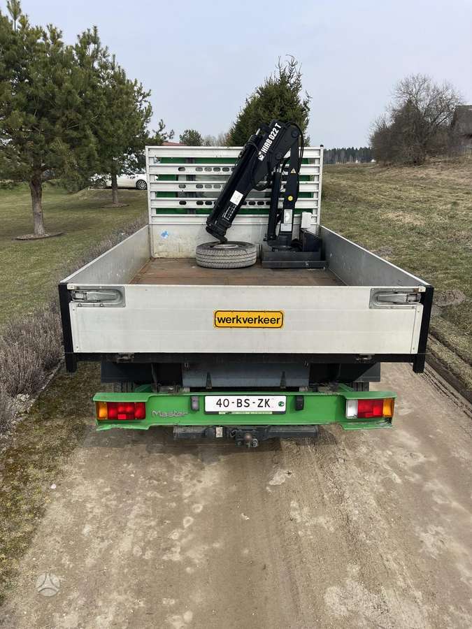 Renault Master, 2.5 l., pikapas