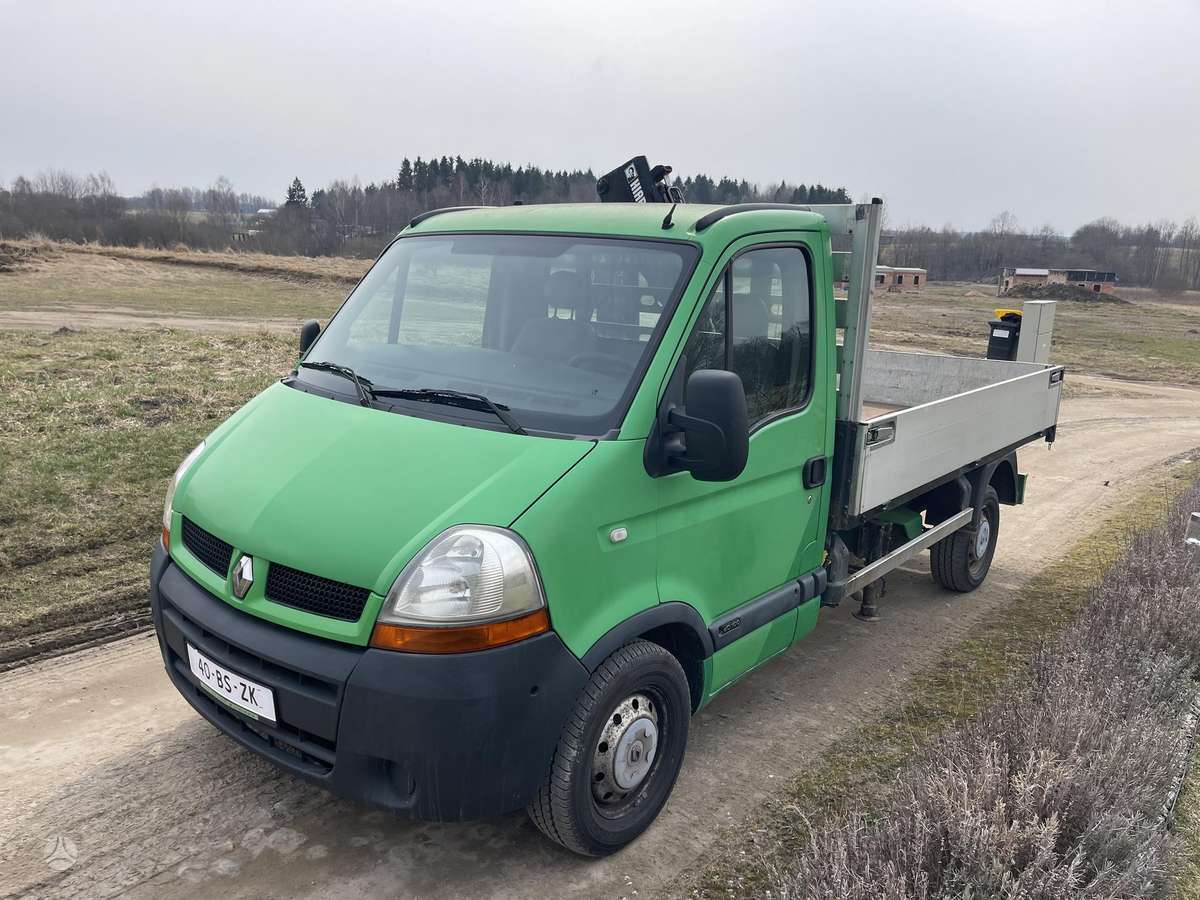 Renault Master, 2.5 l., pikapas