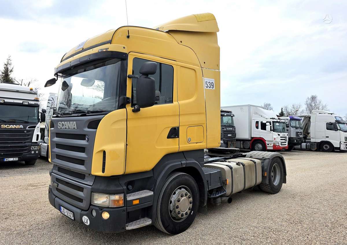 Scania R420 Euro5, 2 miegamosios vietos