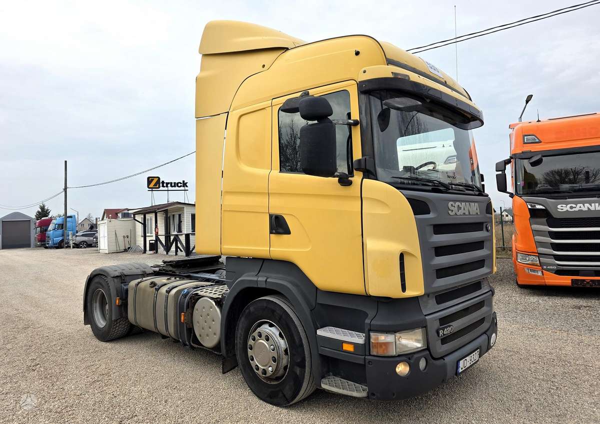 Scania R420 Euro5, 2 miegamosios vietos