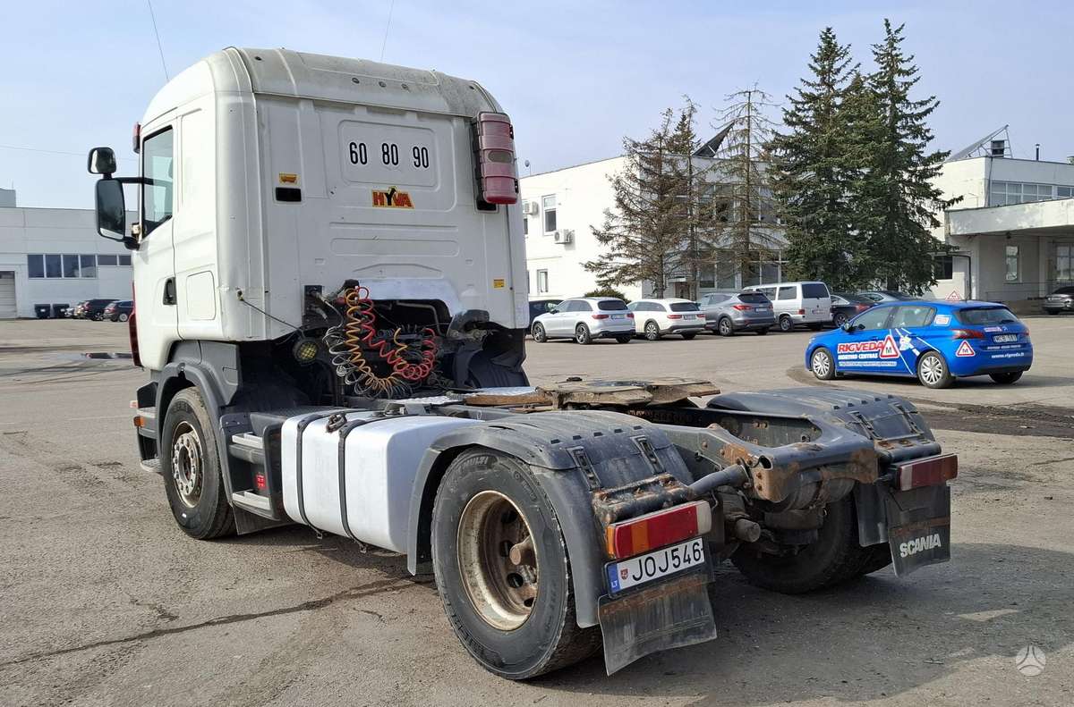 Scania R420 su Hidraulika, single sleeper