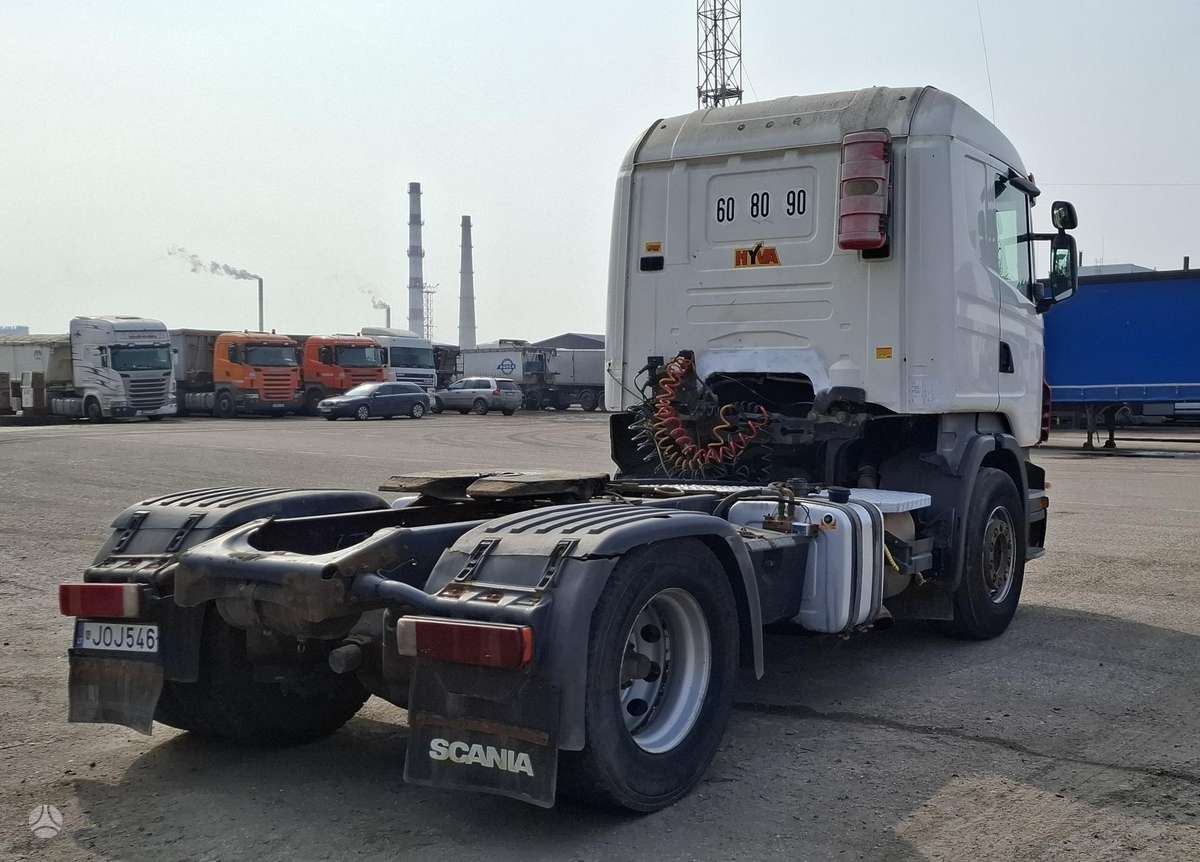 Scania R420 su Hidraulika, single sleeper