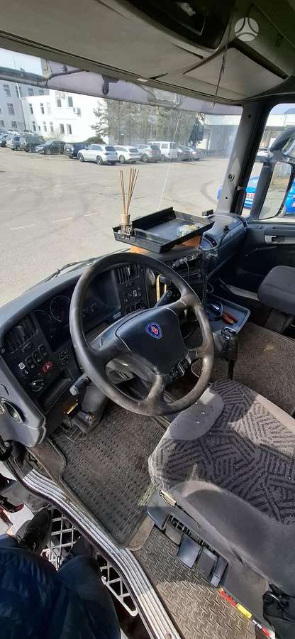 Scania R420 su Hidraulika, single sleeper