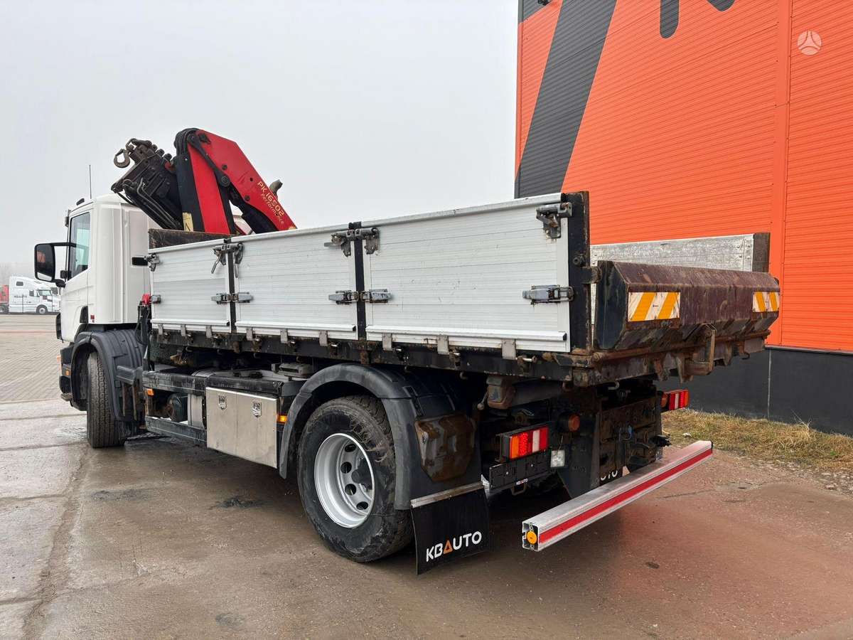 Scania P 94 4x2, dumpers with crane