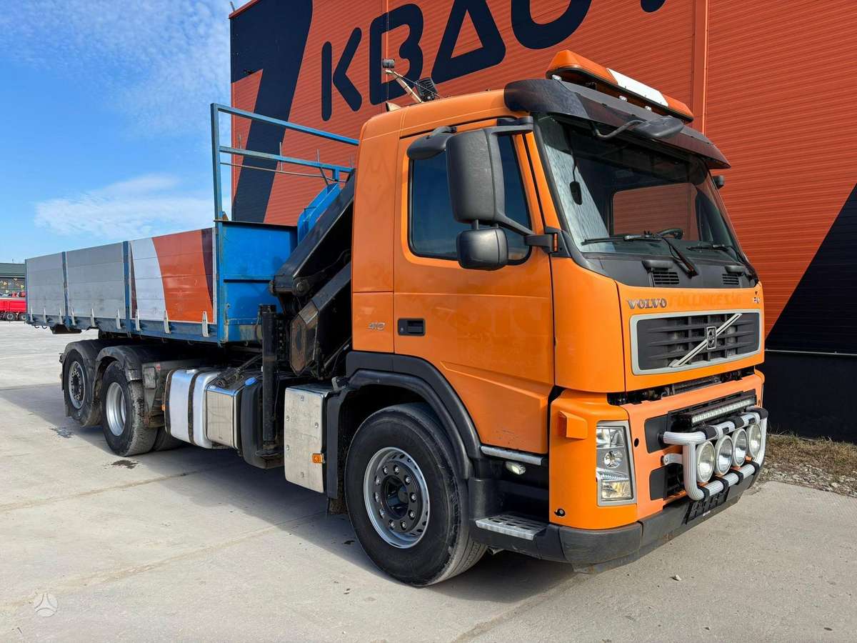 Volvo FM 410 6x2*4, с краном