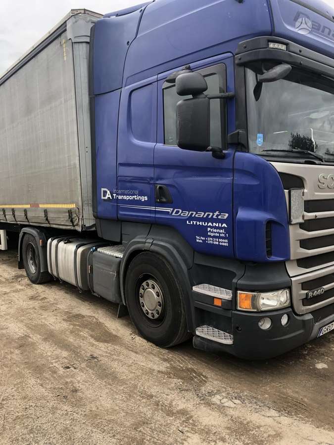 Scania R440, double sleeper