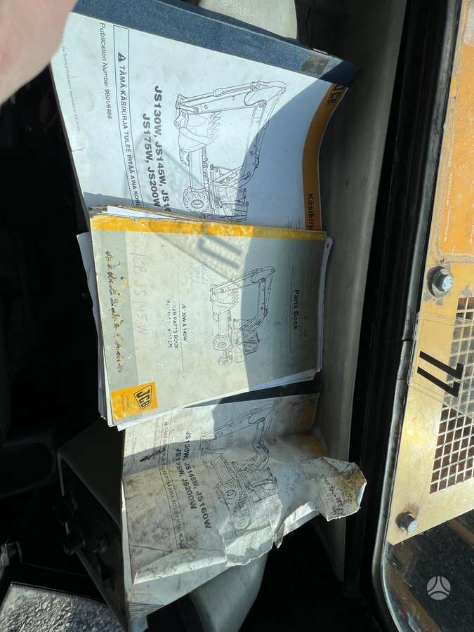 JCB JS 145W, excavator