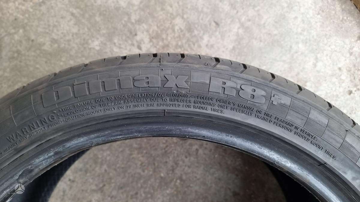 Radar Dimax R8+, vasarinės 255/40 R19