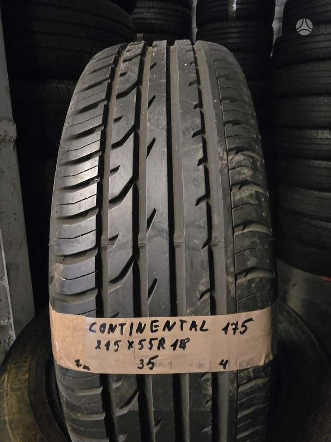 Continental, летние 215/55 R18