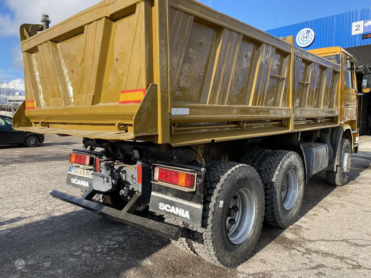 Scania 143H, dumpers / tippers