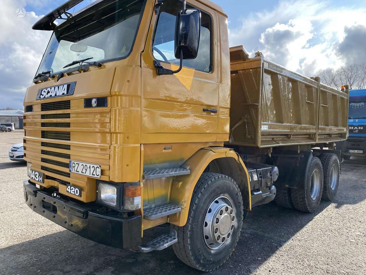 Scania 143H, dumpers / tippers