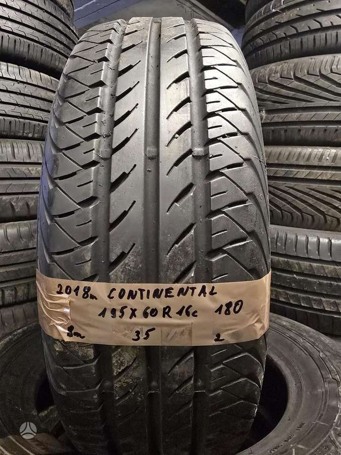 Continental, летние 195/60 R16