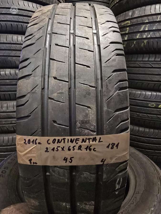 Continental, летние 215/65 R16