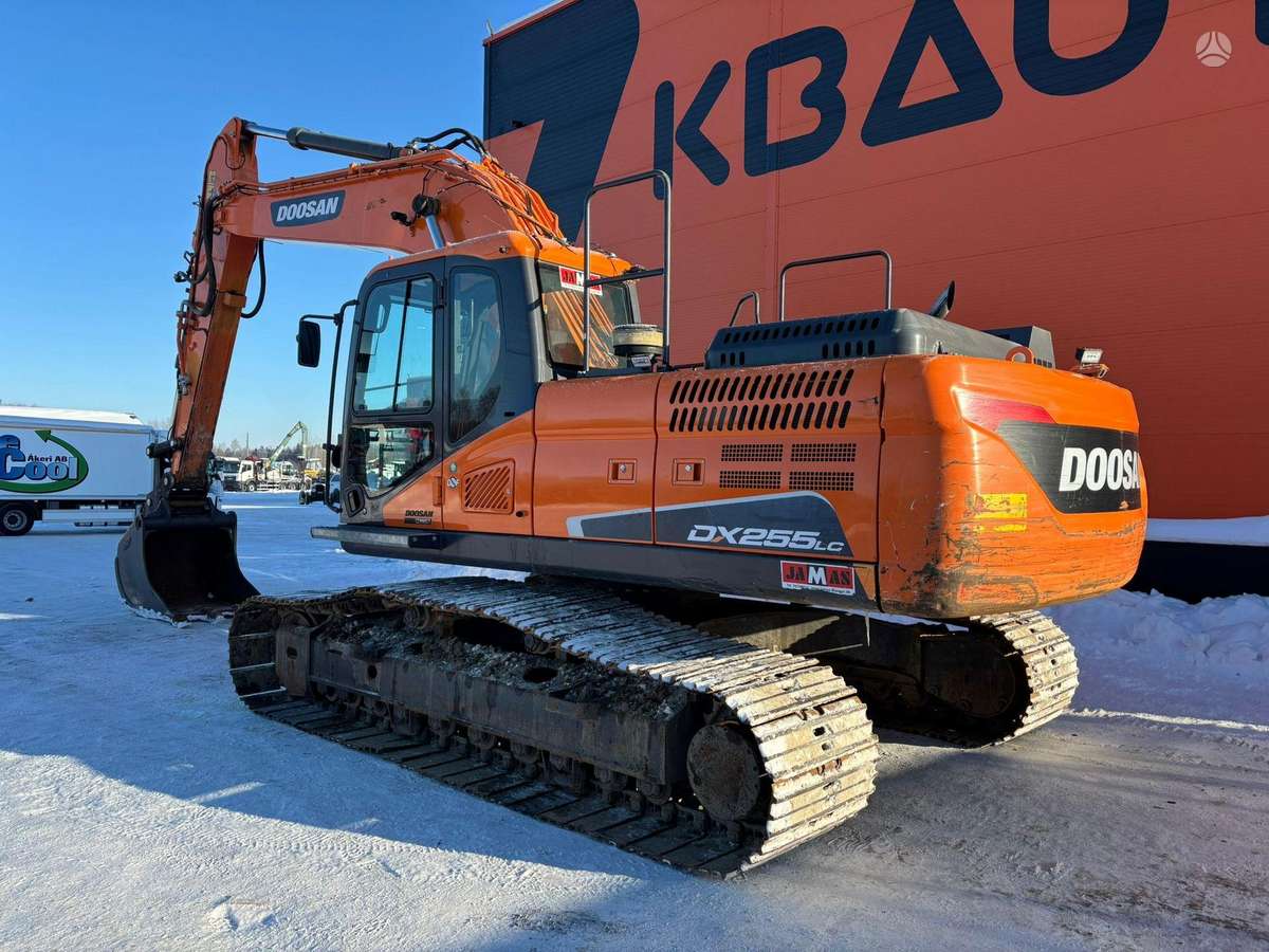 Doosan DX 255 LC-5, экскаваторы