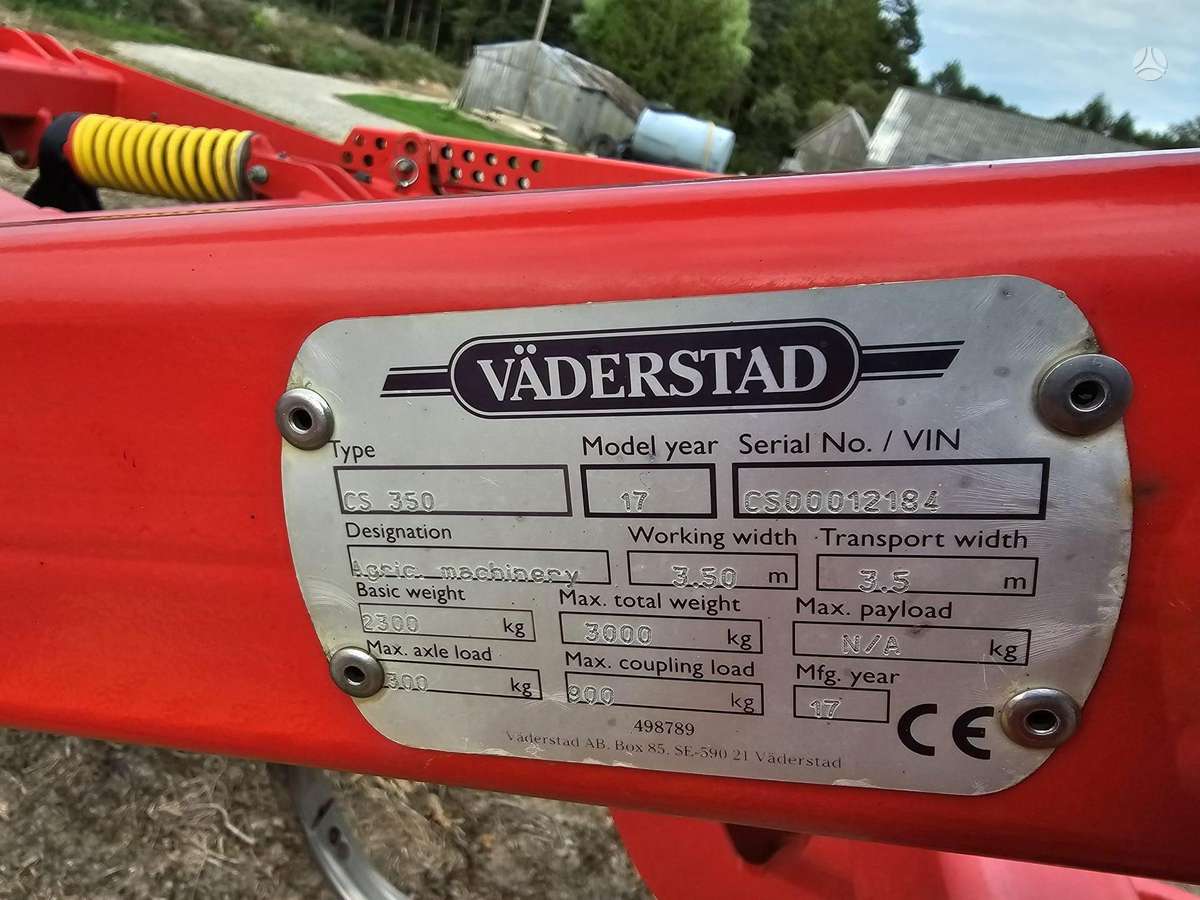 Vaderstad Cultus CS350, seeders, planters