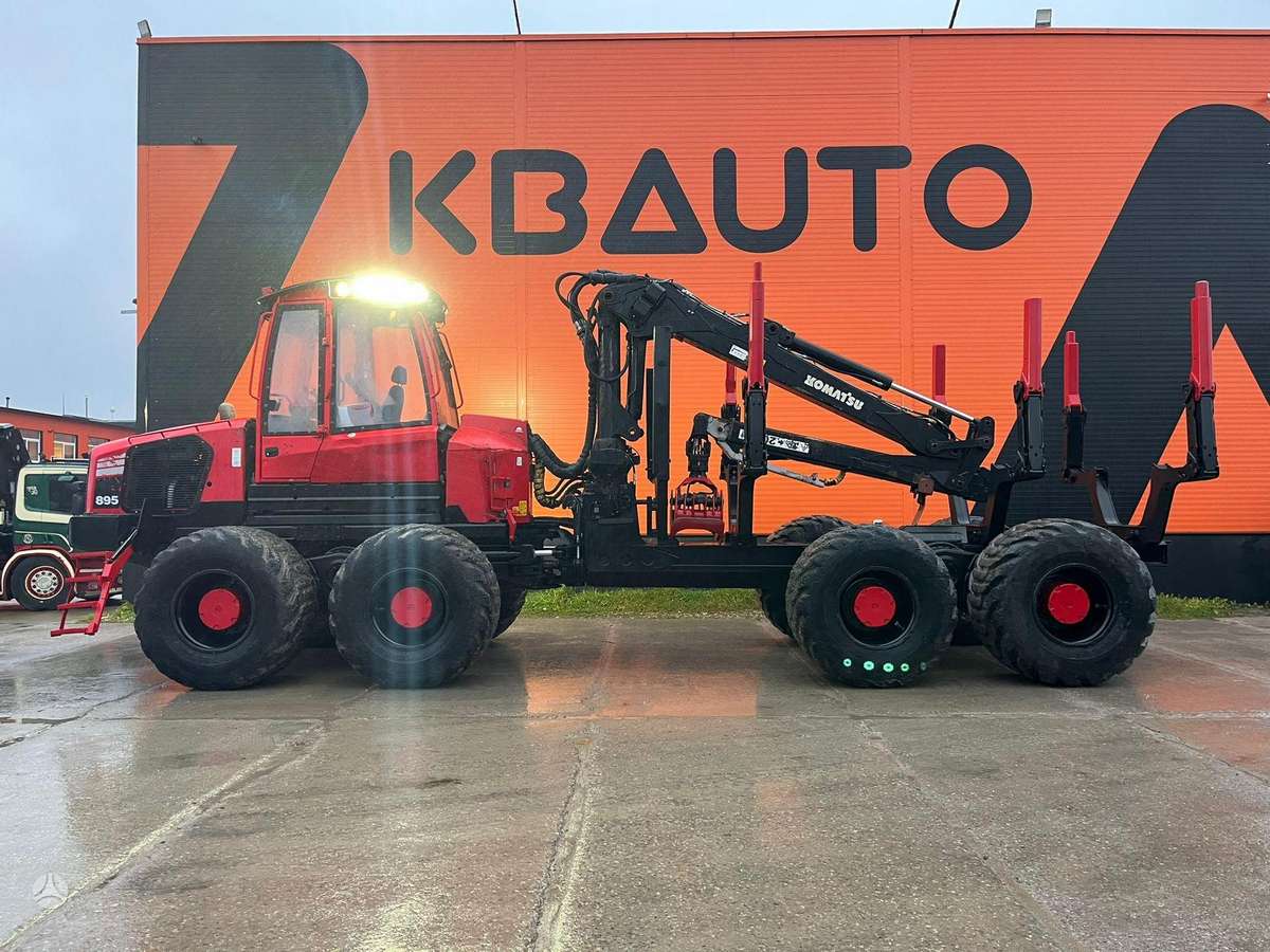 Komatsu 895 8x8, форвардеры