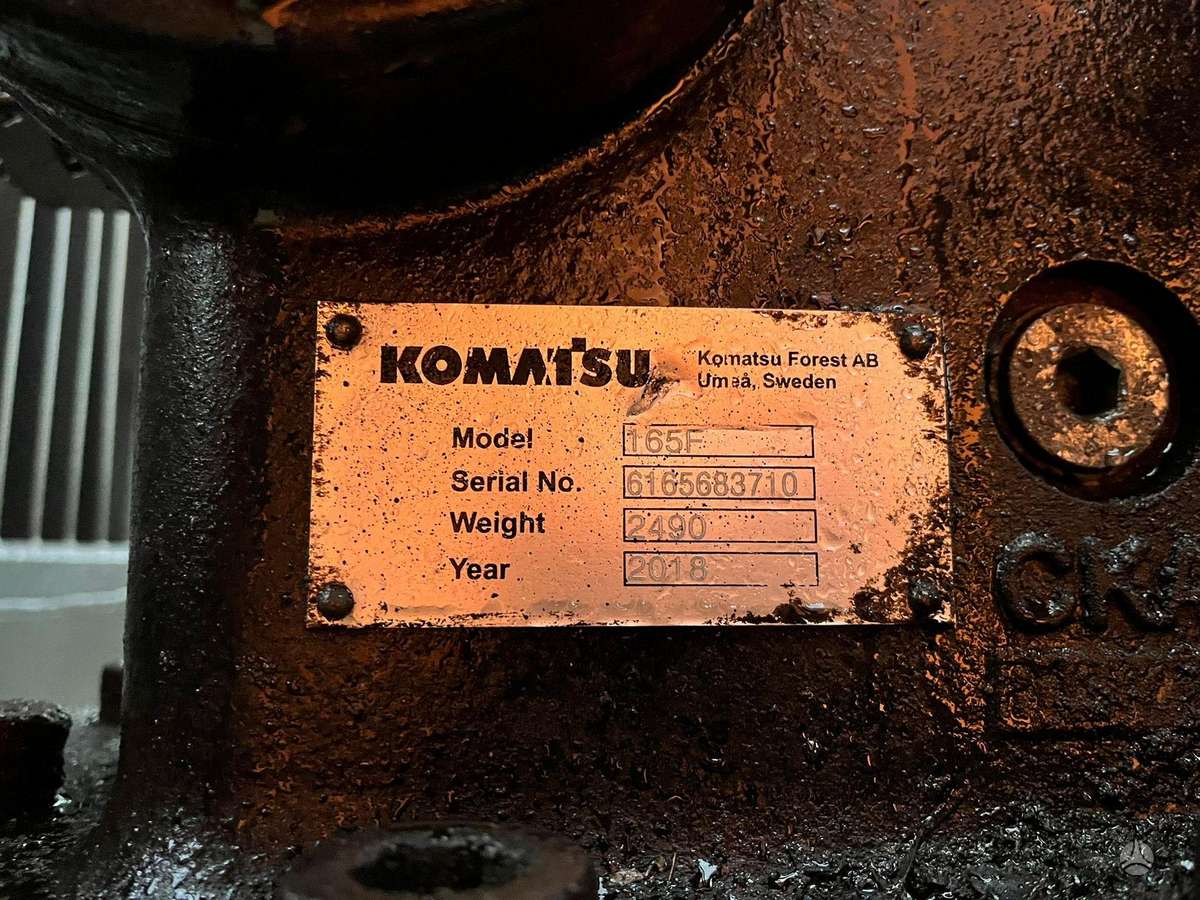 Komatsu 895 8x8, forwarders
