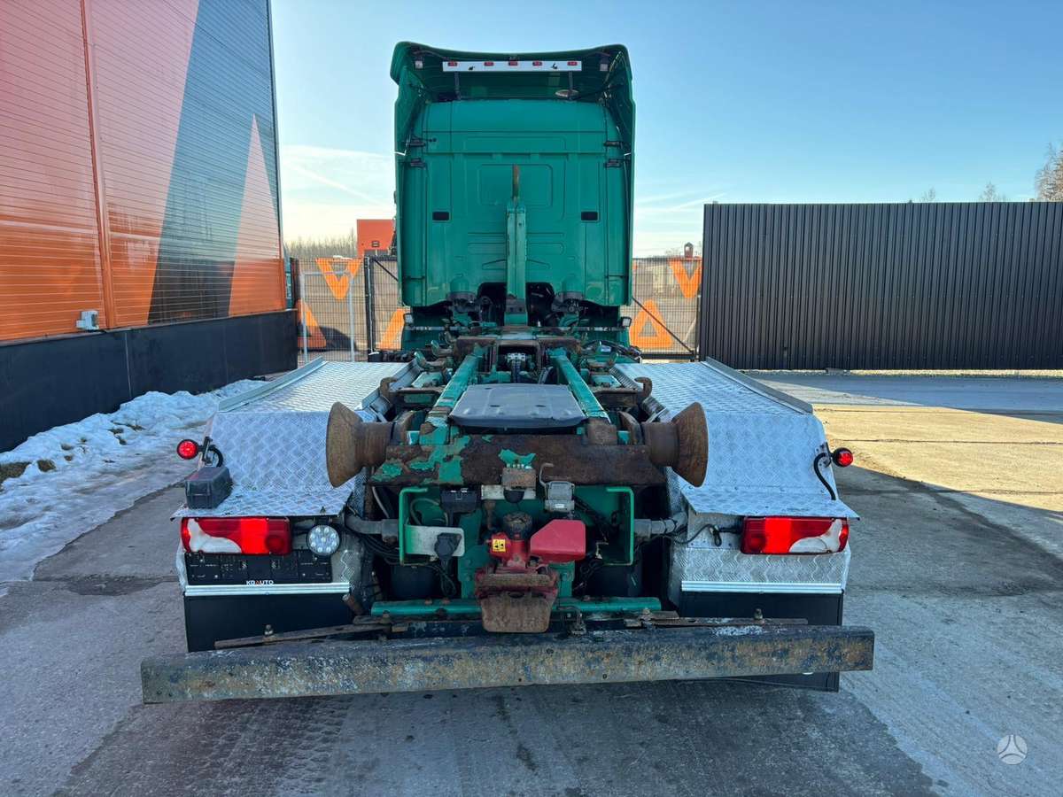 Scania R 560 6x2, самосвалы с прицепoм