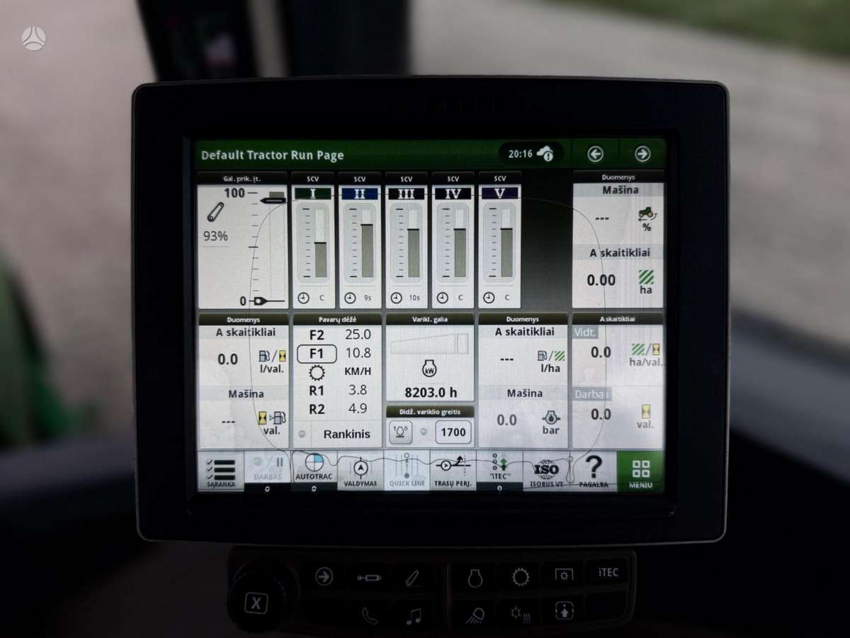 John Deere 9570RT, тракторы