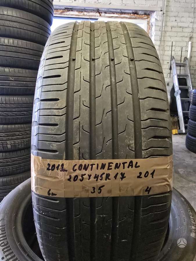 Continental, летние 205/45 R17