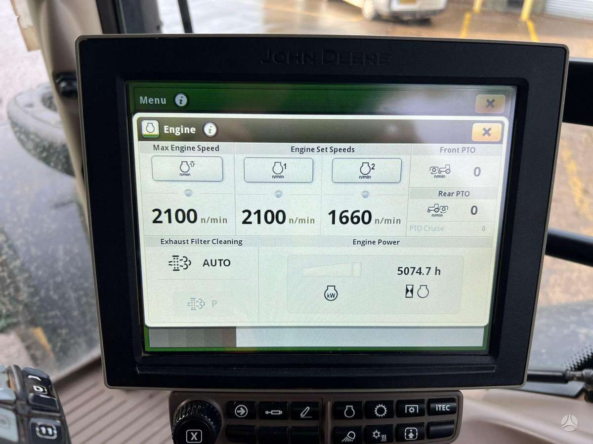 John Deere 6250R, тракторы