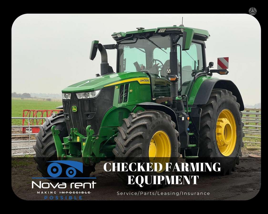 John Deere 7R310, tractors