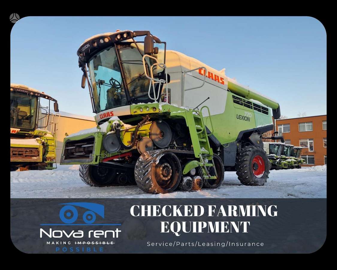 Claas LEXION 770TT, комбайны