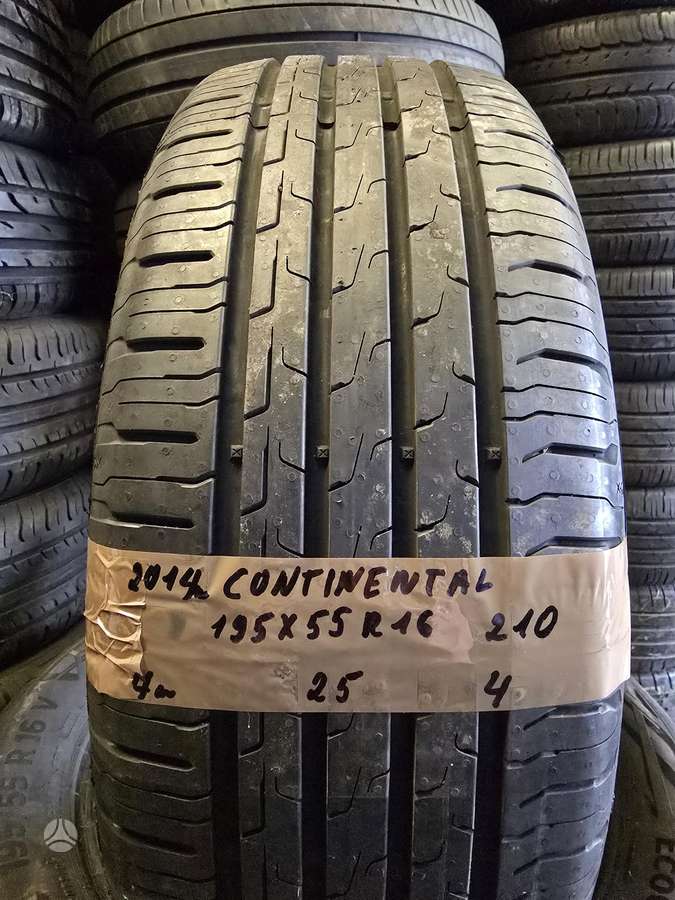 Continental, летние 195/55 R16