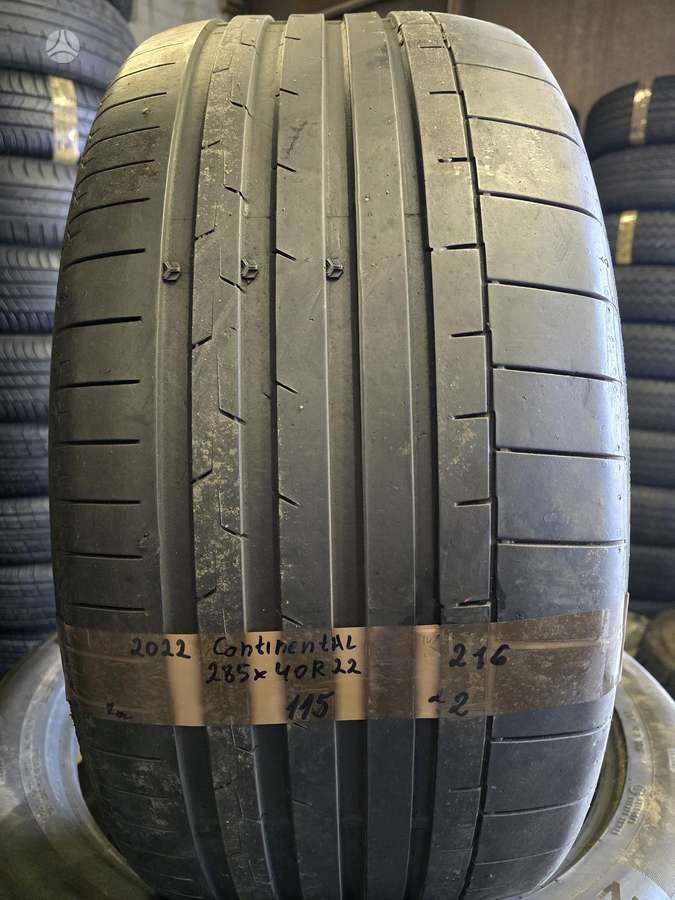 Continental, vasarinės 285/40 R22