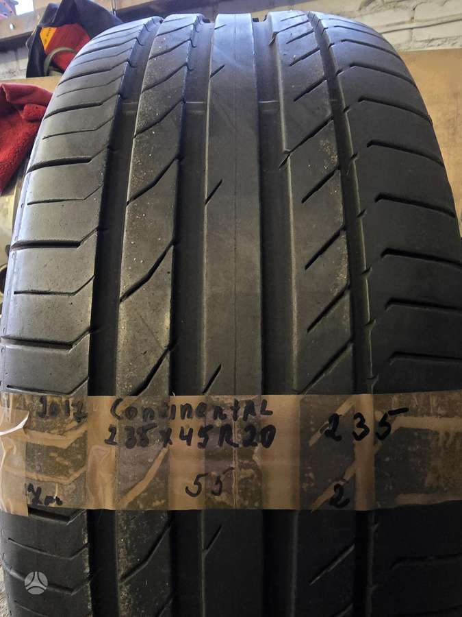 Continental, летние 235/45 R20